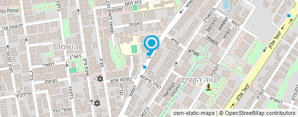 מפת הגעה אל יופי טופי לכלב