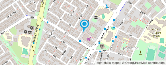 מפת הגעה אל עו"ד שיטנברג עינת