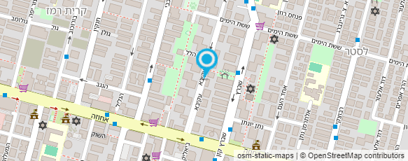 מפת הגעה אל ענת שיינרמן מטפלת גוף נפש