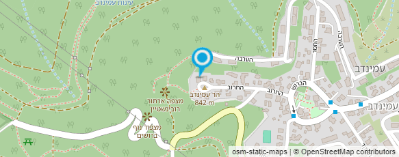 מפת הגעה אל הדר ציורי פנים