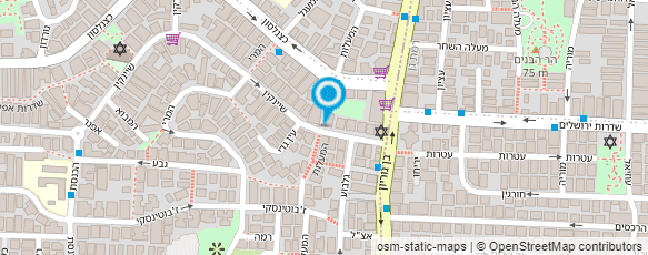 מפת הגעה אל אצל רותם - קוסמטיקאית פרא רפואית