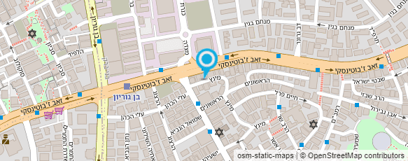 מפת הגעה אל סלברטי - מכון יופי