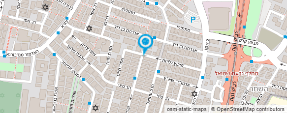 מפת הגעה אל ריקושט עיצוב אירועים