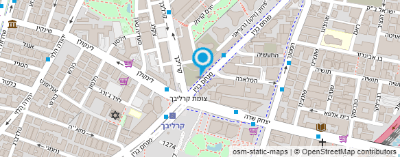 מפת הגעה אל דורון ברסלבסקי - פסיכולוג