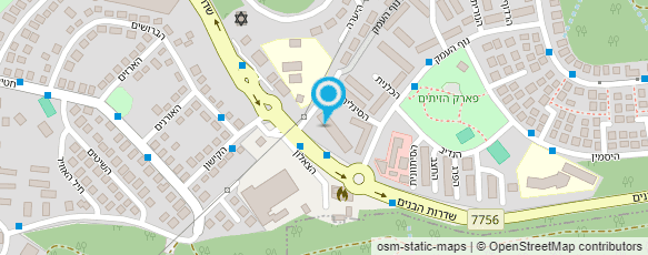 מפת הגעה אל מכון קוסמטי רפואי - יוכי וייס