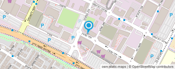 מפת הגעה אל יוגב בלושטיין סוכן ביטוח פנסיוני