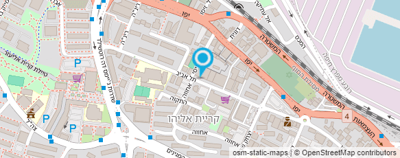 מפת הגעה אל מוסך קיה חיפה מרכז שירות הבונים