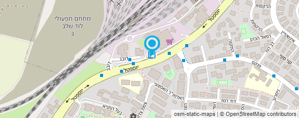 מפת הגעה אל המנהרה הצהובה