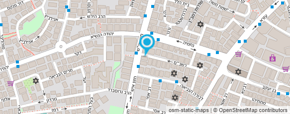 מפת הגעה אל עו"ד חג'בי נתנאל