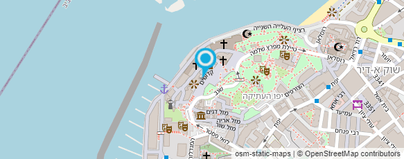 מפת הגעה אל Bell caf?-בל קפה