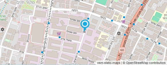 מפת הגעה אל אורי מור שמאי רכב