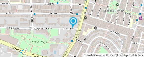 מפת הגעה אל ענבל בלייך-רמר קלינאית תקשורת