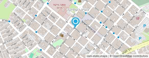 מפת הגעה אל עו"ד הדר שירלי