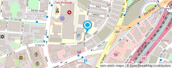 מפת הגעה אל עו"ד ניומן בנימין