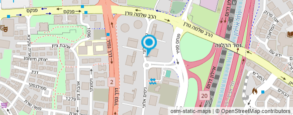 מפת הגעה אל עו"ד קדוש נטלי