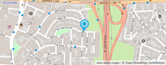 מפת הגעה אל רחלי שרעבי מאפרת