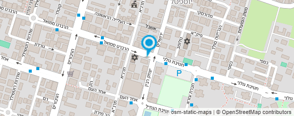 מפת הגעה אל אירינה קוסמטיקאית