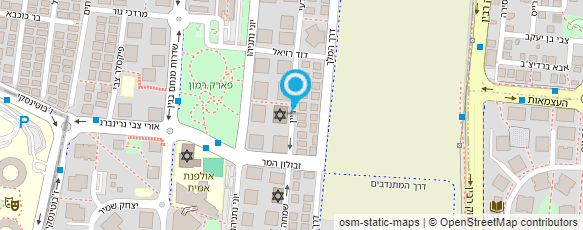 מפת הגעה אל גן ערבה