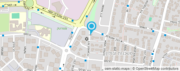 מפת הגעה אל עו"ד  ישראל דוד יפרח מפת הגעה אל עו"ד  ישראל דוד יפרח
