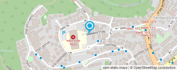 מפת הגעה אל ד"ר פרידמן בוריס