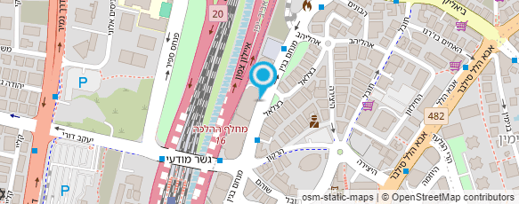 מפת הגעה אל עו"ד דדוש רן