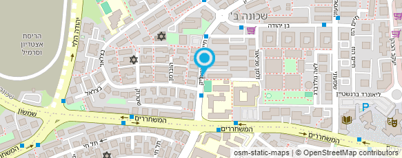 מפת הגעה אל אולגה הלר קוסמטיקאית רפואית