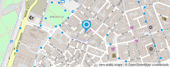 מפת הגעה אל קונדיטוריה של סשה