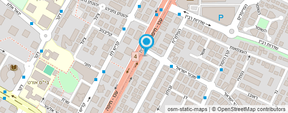 מפת הגעה אל DADO HAIR Studio