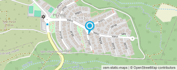 מפת הגעה אל סיגלית - אבחון וטיפול פסיכומוטורי