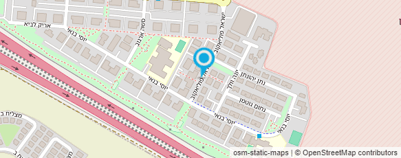 מפת הגעה אל חן קבלו - מאפרת מקצועית