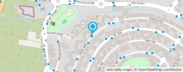 מפת הגעה אל רחל בלום