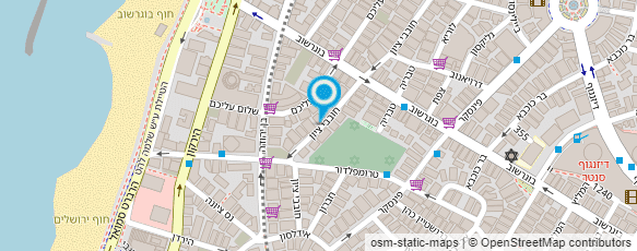 מפת הגעה אל שלומי מורד איפור ושיער