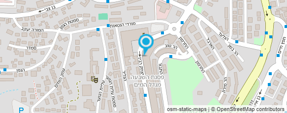 מפת הגעה אל פיצה שמש