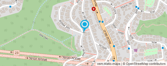 מפת הגעה אל עו"ד גזית סיגל