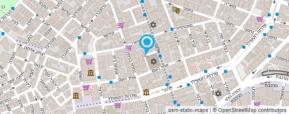 מפת הגעה אל התאילנדית בסמטת סיני