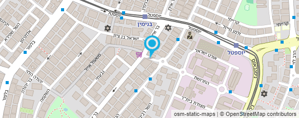 מפת הגעה אל אליהו פיגומים