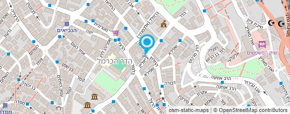 מפת הגעה אל עו"ד בן לוי אסף