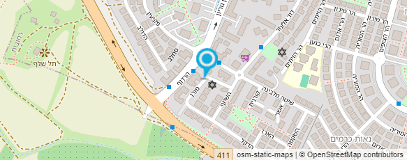 מפת הגעה אל אורטל יעקובוב מאפרת