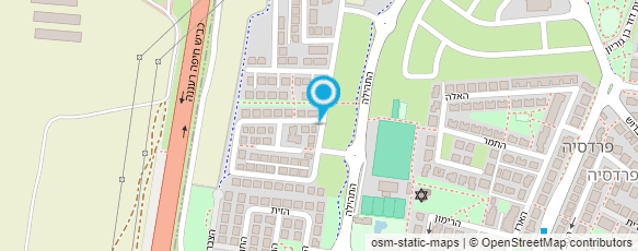 מפת הגעה אל מוניות המושבה