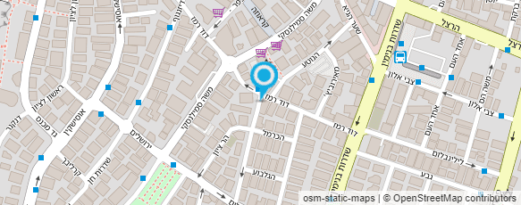 מפת הגעה אל מוניות חוץ