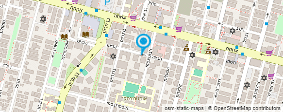 מפת הגעה אל עו"ד סנדרוסי אלעד