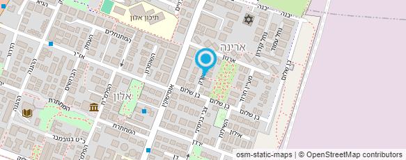 מפת הגעה אל גולדשטיין בן אברהם מיכל