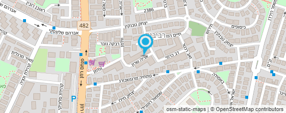 מפת הגעה אל עו"ד ויוראנו גרוסמן גיל