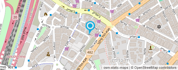 מפת הגעה אל עו"ד דעדוש אפרים