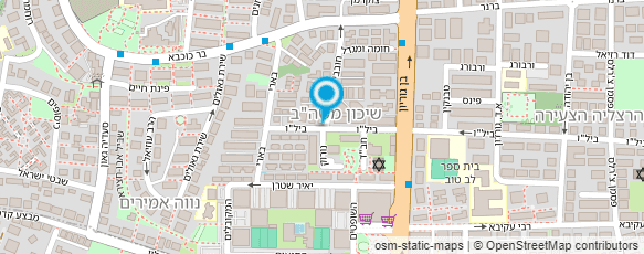 מפת הגעה אל ד"ר ויסבורד אריק מרפאת ההרזיה