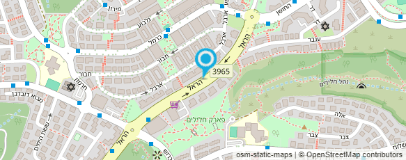 מפת הגעה אל עו"ד אוהד גלבוע