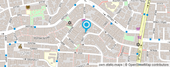 מפת הגעה אל עו"ד הגר אוז'לבו