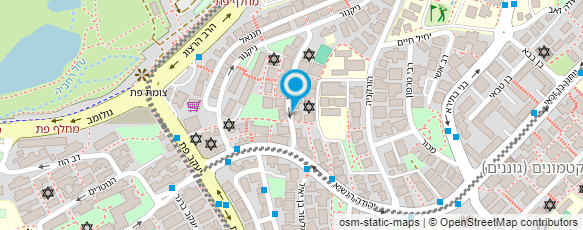 מפת הגעה אל מלכא נתנאל