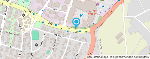 מפת הגעה אל סינמה סיטי מפת הגעה אל סינמה סיטי