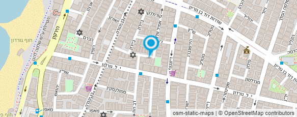 מפת הגעה אל עו"ד גלעדי אגם אסף